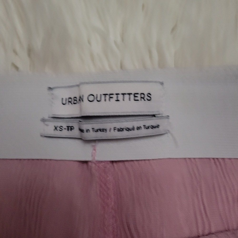 UO Kimmy Velvet High-Rise Pink Midi Skirt size XS - Picture 6 of 13